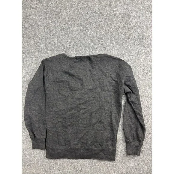 Metal Mulisha Sweatshirt Women's Small Gray Graphic Pullover Round Neck - Picture 6 of 6